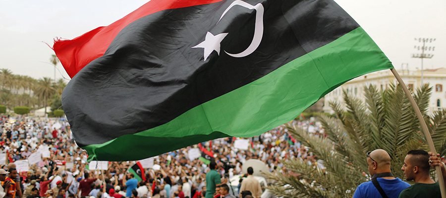 LibyaFlagRTR3QLK8